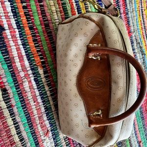 Vintage Leather Pollini Handbag